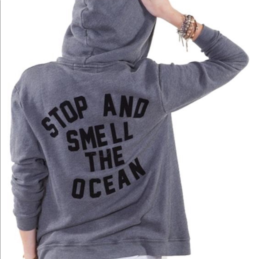 NWT Wildfox Stop And Smell The Ocean 🌊 Hoodie Small